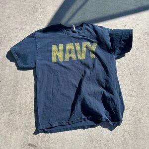 Navy Graphic T-Shirt